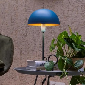Lucide 45596/01/35 - SIEMON asztali lámpa 1xE14/25W/230V, kék