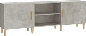 vidaXL betonszürke szerelt fa TV-szekrény 150 x 30 x 50 cm