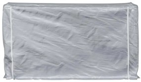 tűzifa állvány esővédővel 250x25x150 cm Horganyzott acél