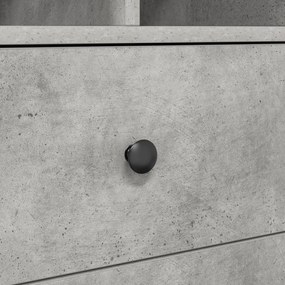 Tárolós Íróasztal Betongrey Forgácslap