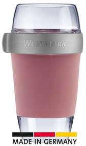 Westmark háromrészes ételtartó edény, 1150 ml, rózsaszín