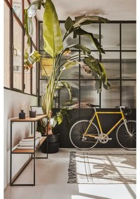 Konzolasztal tölgyfa dekorral 120x30 cm Yona - Kave Home