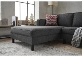 Sarokkanapé Kale Linen Balos - Antracit