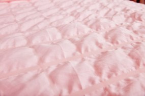 Krepp lapok Polycotton Neapol rózsaszín 200x140cm+90x70cm TiaHome