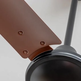 ZEVENTI - Tofino mennyezeti ventilátor barna színben