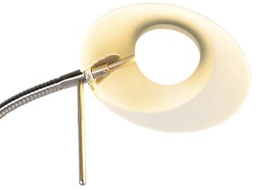 Modern állólámpa acélból, LED-del és dimmerrel - Lexus