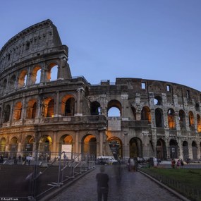 Poszter 20x20cm Híres Colosseum Rómában 7, Assaf Frank