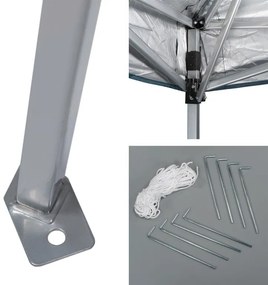 GARTHEN Kerti sátor 3 x 3 m 210 g/nm kék