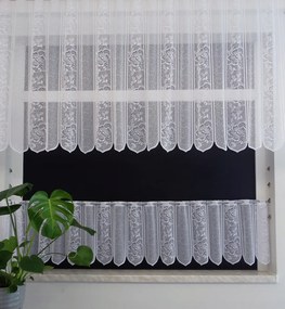 Mg Irigység Panel jacquard fehér 626/113 200x60cm kész M