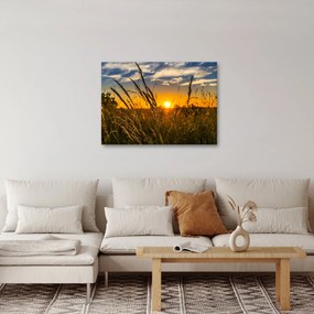 A mező naplementekor képe (70x50 cm)