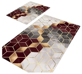 Fürdőszobai kilépő szett 2 db-os Optic2 - Mila Home