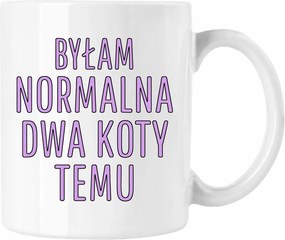 Bögre normál macska fehér 330ml