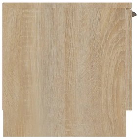 sonoma tölgy színű szerelt fa TV-szekrény 102 x 35 x 36,5 cm