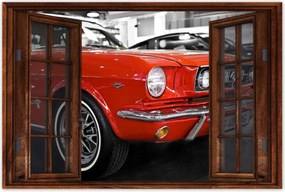 Poszterek 120x80 Piros Mustang