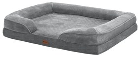 Juskys Sheena XL kutya fekhely 105x82 cm - szürke