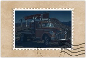 Poszterek 120x80 Amerikai teherautó