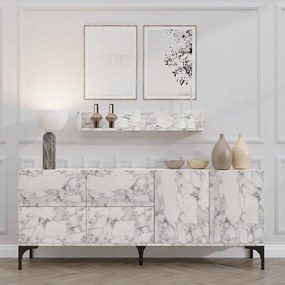 Konzolasztal Stella - Carrara Marble