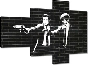 Festmények 100x70 Ponyvaregény Graffiti