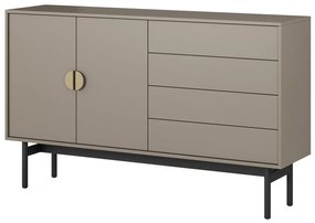 Komód Stellia S5 (cappuccino + fekete). 1099087