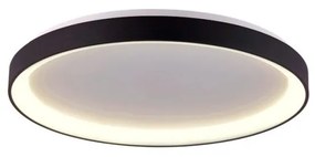 ITALUX 5902854538287 VICO Kerek Mennyezeti Lámpa Fehér, Fekete LED IP20