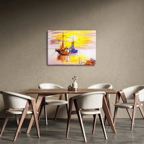 Kép - A csónak festménye (70x50 cm)