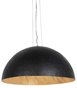 Ipari függőlámpa fekete arannyal 70 cm - Magna