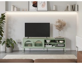 Mentazöld TV-állvány 160x50 cm Diora – Marckeric