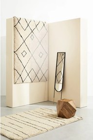 Sötét natúr színű sheesham fa dohányzóasztal 42x42 cm Egypt – Bizzotto