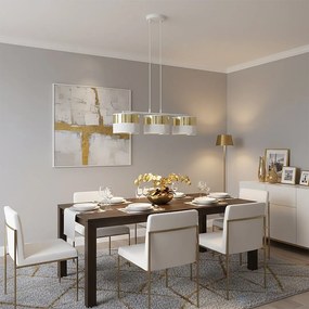 Emibig modern függeszték lux fekete arany emi1650/3