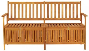 tömör akácfa tárolópad 148 cm