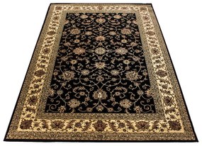 Fekete-aranyszínű szőnyeg 240x340 cm Marrakesh – Ayyildiz Carpets