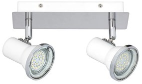 Rabalux 5498 - LED Fürdőszobai spotlámpa STEVE 2xGU10/4,5W/230V