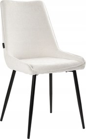 Krémszínű kárpitozott szék étkező- és konyhai nappaliba modern Lars Q