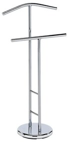 Fényes króm szobainas, 104 cm magas, 5 kg teherbírással – 83989