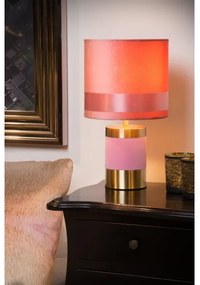 Lucide 10500/81/66 - Asztali lámpa EXTRAVAGANZA FRIZZLE 1xE14/40W/230V rózsaszín