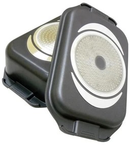 Indukciós sütőedény 2 az 1-ben TORO 9 l 42x25 cm fekete