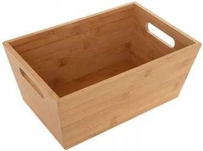 Bambusz Kosár 20x30cm natúr dekoratív