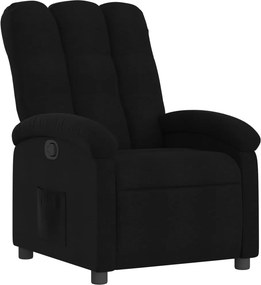 vidaXL fekete szövet relaxfotel