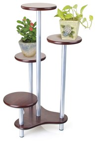 Vetro - Plus Roland virágállvány, sötétbarna, 72,5 cm