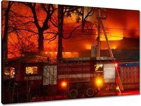 Vászonkép 90x60 Tűzoltók