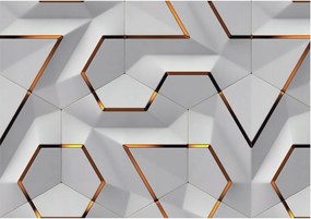 Fotótapéta Flizelin a Hálószobába Nappali Háromdimenziós minták 312x219