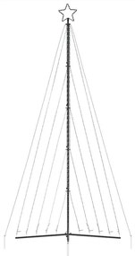 kék karácsonyfa fénykúp 570 LED-del 399 cm