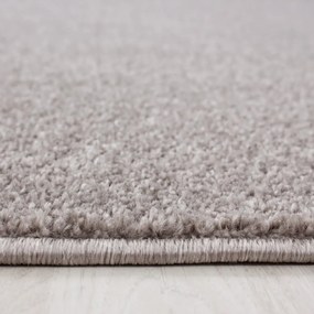 Világosbarna kerek szőnyeg ø 160 cm Ata – Ayyildiz Carpets