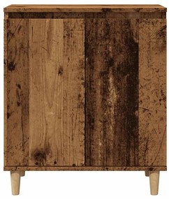 komód Régi fa 60x35x70 cm Gépelt fa