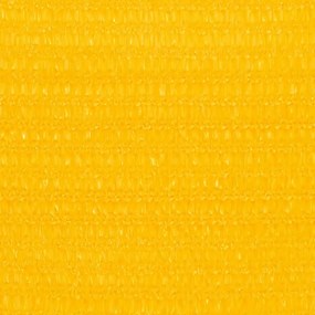 sárga HDPE napvitorla 160 g/m² 2,5 x 4 m