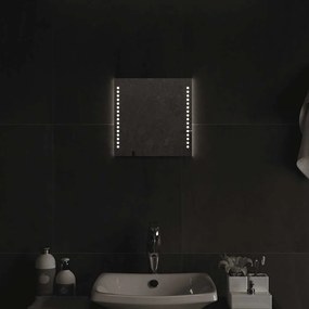 LED-es fürdőszobatükör 30x30 cm