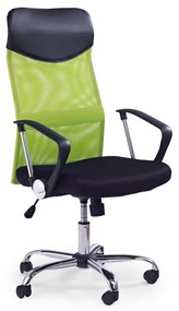 Vire irodai szék, fekete/zöld