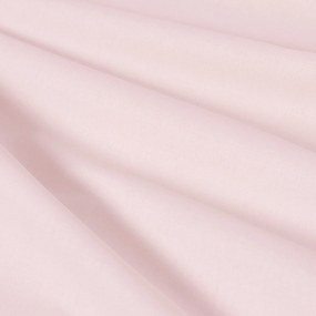 Goldea pamut ágyneműhuzat duo - pünkösdirózsa mintás, púderrózsaszín hátoldal 140 x 200 és 70 x 90 cm