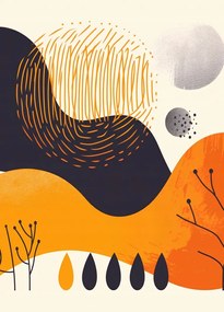 Poszter 39,5x55cm Őszi motivációk