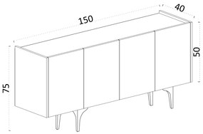 Szekrény Polar. 1062865